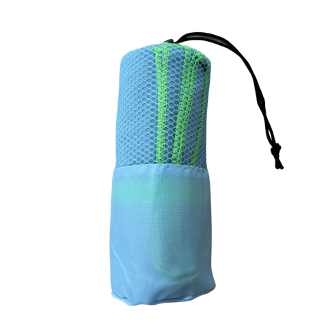 Toallón de Microfibra de Secado Rápido 70x140cm - Celeste