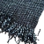 Manta Tejida Combinada 130x170cm - Negro - Blanquería Home