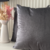Funda de Almohadon Gamuza - Gris Oscuro - comprar online