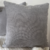 Funda de Almohadon Pana Piqué - Gris Oscuro - tienda online