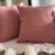 Funda de Almohadon Pana Piqué - Rosa - comprar online