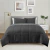 Acolchado Simil Plumón Kavanagh - Negro Gris - comprar online