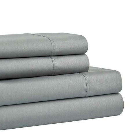 Juego Sábanas Danubio Colors 200 hilos - Gris B032.