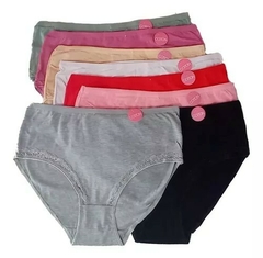 DOCENA BOMBACHAS SEÑORA ALG PREMIUM (T. M AL XXL) - comprar online