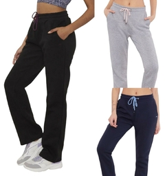 PANTALONES JOGGING RECTOS ADULTOS 100% ALG (T. A ELECCIÓN 2 AL 6) - comprar online