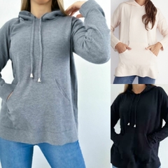 PACK X 3 UNID SWEATERS MUJER CANGURO ALG PREMIUM (T. A ELECCIÓN 3 AL 6)