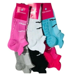DOCENA SOQUETES C/ ANTIDESLIZANTES YOGA/PILATES (T. 35 AL 39) - comprar online