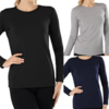 CAMISETAS TÉRMICAS MUJER COLORES SURTIDOS (T. M AL XL)