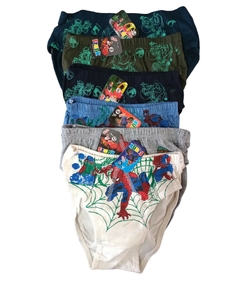 DOCENA SLIP ALG. PREMIUM NIÑOS (T. 6 AL 14).