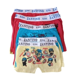 DOCENA BOXER NIÑOS ALG. (T. 4 AL 10)