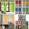 PACK X 3 UNID CORTINAS COCINA TROPICAL X 2 PAÑOS [ 1;25 MT ALTO X 1;25 MT ANCHO].