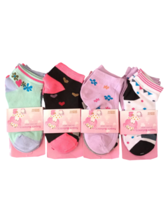 DOCENA SOQUETES NIÑAS PREMIUM (T. 6/8).
