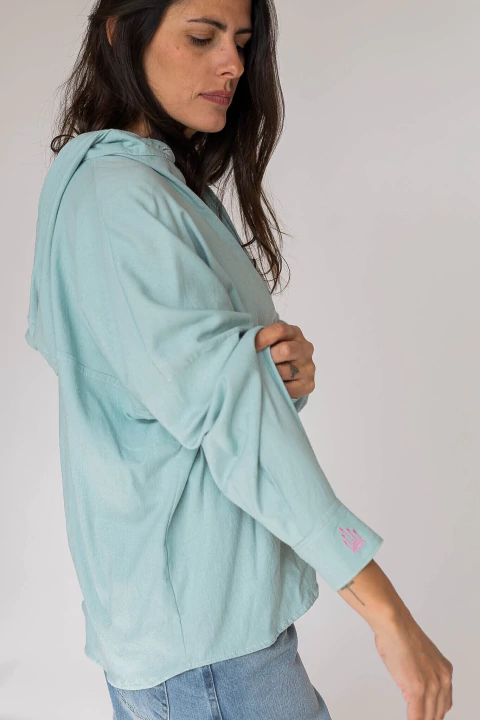 CAMISA ZEN LINO BORDADAS - comprar online