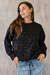 SWEATER BLACK TEJIDO CON CORDON - comprar online