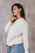 Imagen de SWEATER CREAM TEJIDO CON CORDON