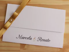 Convite de casamento