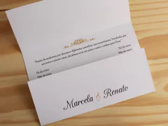 Convite de casamento na internet