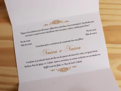 Convite de casamento na internet