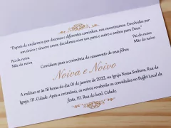 Convite Casamento - Relevo - Textura na internet
