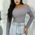 Blusa Ciganinha Canelada
