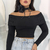 Blusa Ciganinha Canelada - Mariah Closet Boutique