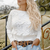 Blusa Tricot Luxury Branca