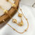 Colar Duplo Folheado a Ouro 18k Esferas - comprar online