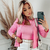 Conjunto Tricot Rosa na internet
