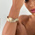 Pulseira Folheada Malha