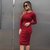 Vestido Tubinho Manga Longa - loja online