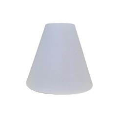 Cúpula Abajur Oval Tronco-Cônica Off-White (48cm) - (CPL2548) na internet