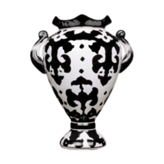 Vaso Cerâmica Dolomita: Âncoras "Tribal" e Elegância Atemporal na internet