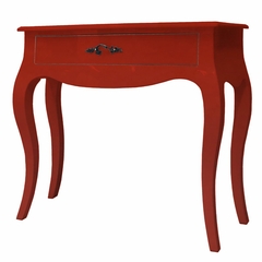 Aparador Luiz XV Vermelho: Elegância e Paixão para o Seu Lar