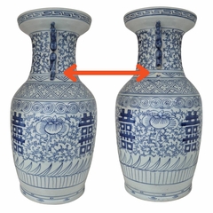 Imagem do Exclusividade e Elegância com um Toque de História: Vaso de Porcelana Chinesa - Peça Única de Showroom