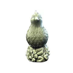 Estatueta Pájaro Cerámica Celadón (20cm) - COLB017C