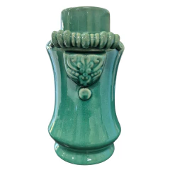 Florero Cerámica Solitario Verde Jade (28 cm) - Coleção Acqua (CJ0010) - tienda online