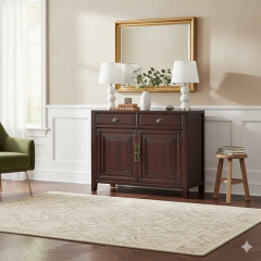 Buffet Chinês Clássico Madeira Marrom (98cm) - (SC003) na internet