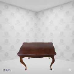 Mesa Lateral Imbuia Maciça Luís XV (Década 40) - (JC003) - comprar online