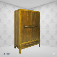 Armário Madeira Maciça Clássico Chinês (160cm) - (NH0009) - comprar online