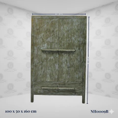 Chinese Antique Solid Wood Cabinet (160cm) - (NH0009B) - online store