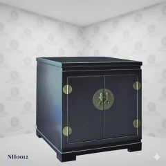 Classic Oriental Lacquer Nightstand (60cm) - (NH0012)