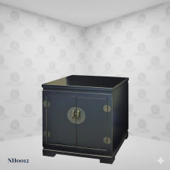 Classic Oriental Lacquer Nightstand (60cm) - (NH0012) on internet