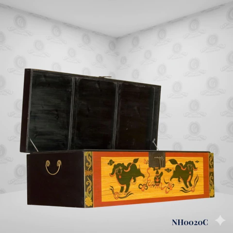 Oriental Artisan Trunk Foo Dogs (122cm) - (NH0020C)