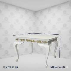 Oriental Hand Carved Coffee Table Gold (77cm) - (NQ0903007B) - buy online