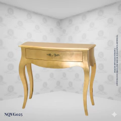 Louis XV Rococó Console Black and White (101cm) - (NQVG025BW) - online store