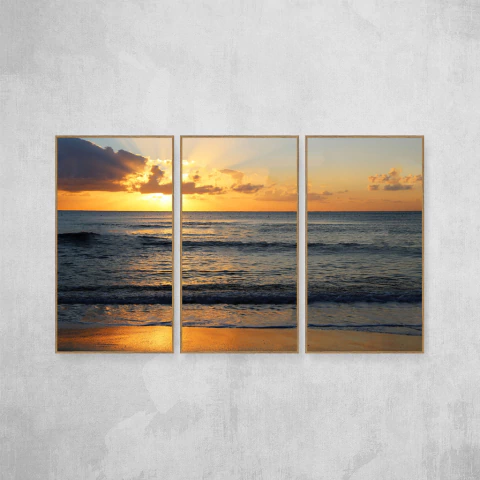 Sunrise Beach II - Tríptico
