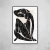 Femme lignes noires