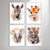 Imagem do Quarteto Safari - Artista: Luiza S. Bianchi