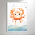 Caranguejo Baby I - Artista: Luiza S. Bianchi - comprar online