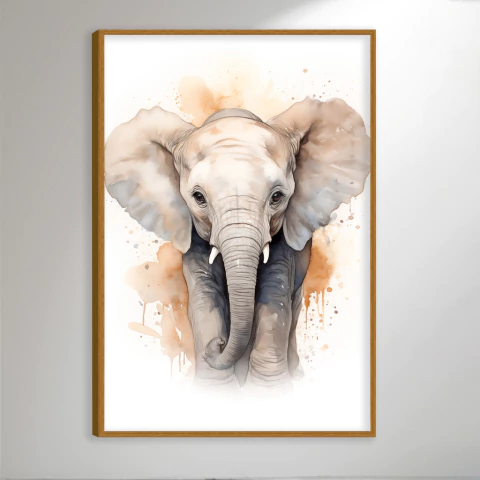 Elefante Baby I - Artista: Luiza S. Bianchi